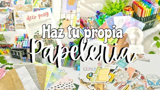 ✨Haz tu propia papelería casera✨ deco posy 📓🖍 [upl. by Nniuq394]