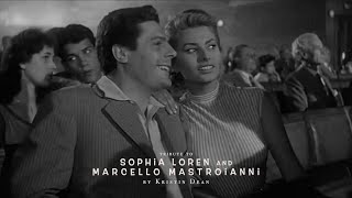 tribute to Sophia Loren and Marcello Mastroianni [upl. by Etnahs]