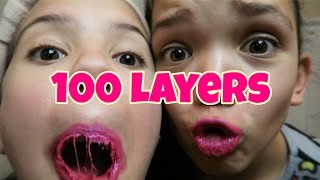 100 LAYERS OF LIQUID LIPSTICK  LIPSENSE [upl. by Ranite]