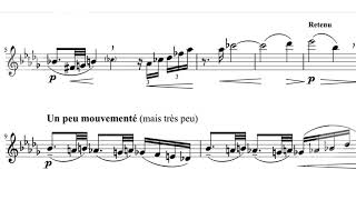 quotSyrinxquot for Solo Flute  Free Sheet Music  Debussy [upl. by Anuala]