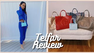 My Telfar Bag Collection amp Review [upl. by Leirej]