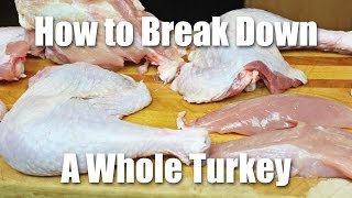 Breaking Down a Whole Turkey [upl. by Izzy]