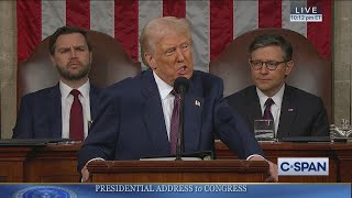 President Trump Addresses Joint Session of Congress [upl. by Cayser]