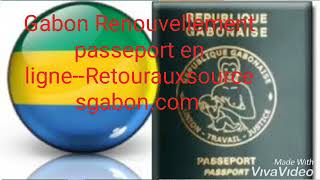 Gabon passeport en ligne en une semaine DGDI  Testé Haull [upl. by Noynek]