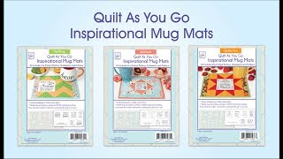 Quilt As You Go Inspirational Mug Mats [upl. by Henrique]