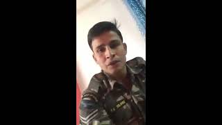 Corporal Solanki exposing how officers treats Soldiers  Indian Army [upl. by Agem267]