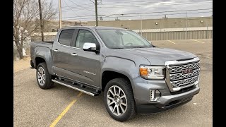 2021 GMC Canyon Denali REVIEW [upl. by Llecrep]