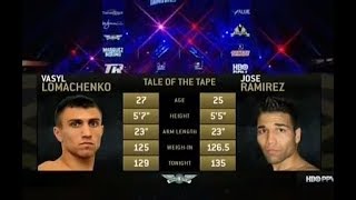 Vasyl Lomachenko vs Jose Ramirez Full Fight [upl. by Morris]