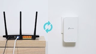 TPLink AC1200 WiFi Range Extender RE300 Quick Setup WPS [upl. by Nyasuh735]