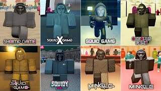 Evolution of Frontman in Different SQUID GAME Roblox Games [upl. by Killigrew69]