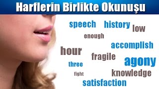 İNGİLİZCE HARFLERİN BİRLİKTE OKUNUŞU VE İLERİ TELAFFUZ KURALLARI [upl. by Oaoj]