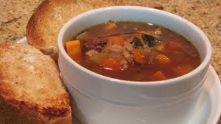 The Best Beef amp Barley Soup [upl. by Annayt]