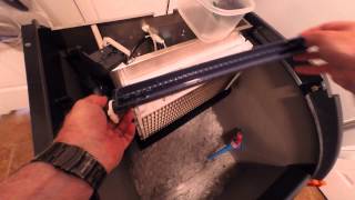 Scotsman CU1526 ice maker descaling cleaning and sanitizing [upl. by Orel]