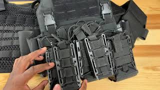 How To Attach Molle Pouches To Plate Carriers and Tactical Gear The Right Way [upl. by Howie]