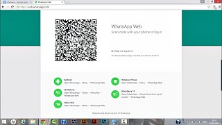 How to Scan Whatsapp Web QRCode [upl. by Lrub]