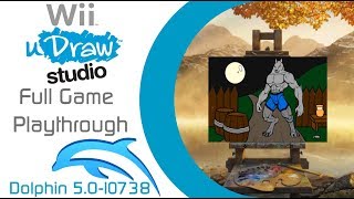 Dolphin 5010738 uDraw Studio  Full Playthrough [upl. by Ykcaj549]