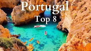 8 Best Places to VIsit in Portugal  Travel Guide [upl. by Nawtna744]