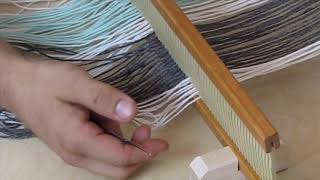 Beka Rigid Heddle Loom Warping Instructions [upl. by Eva83]