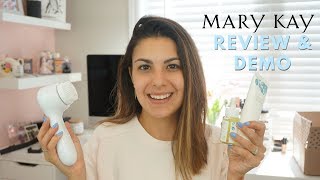 NEW Mary Kay Naturally Skincare Line amp Skinvigorate Sonic Skin Care System  REVIEW amp DEMO [upl. by Leamaj]