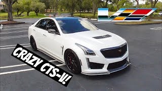 ROBBIES REVIEWS  2016 Cadillac CTSV [upl. by Aysa]