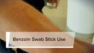 Benzoin Swab Application Technique [upl. by Enined120]