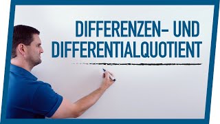 Differenzen und Differentialquotient  Mathe by Daniel Jung [upl. by Junius]