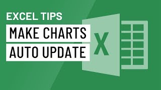 Excel Quick Tip How to Make Charts Auto Update [upl. by Kenay]