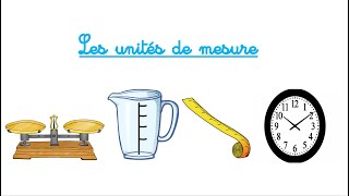 Maths CP  Les unités de mesure [upl. by Einneb]