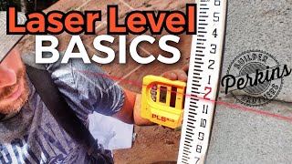 Laser Level Basics  How To use a laser level [upl. by Clein]