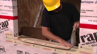 How to Install House Wrap amp Window Flashing [upl. by Llertniuq]