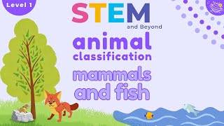 Classifying Animals KS1  Mammals and Fish [upl. by Beetner545]