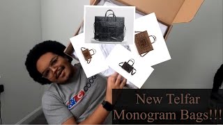 New Telfar Monogram Jacquard Unboxing Review [upl. by Yttiy818]