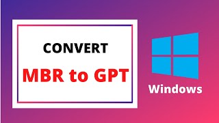 How To Convert MBR to GPT During Windows 10817 Installation  Easy Steps [upl. by Vic]