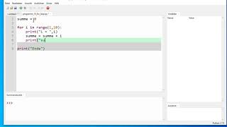 forSchleife in Python [upl. by Keyser584]