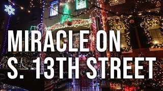 Miracle on South 13th Street in Philadelphia Ultimate Christmas Light Display [upl. by Navnod]