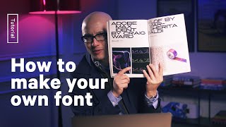 How To Make A Custom Font Using Fontself [upl. by Stormy]