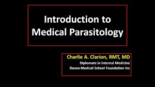 Introduction to Parasitology [upl. by Kilgore]