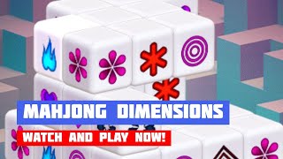 Mahjong Dimensions · Game · Gameplay [upl. by Heall]