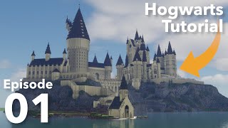 How to build Hogwarts in Minecraft  Episode 1  Foundations [upl. by Ajay837]