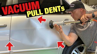 My Auto Body Dent Puller  VACUUM Paintless Dent Repair [upl. by Eekram854]