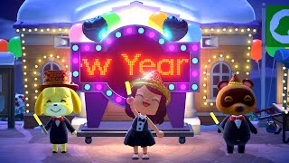 【Animal Crossing New Horizons】New Year 2024 Countdown Celebration [upl. by Homere]