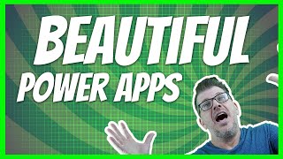 Make your Power Apps Look Beautiful with Some Simple Techniques [upl. by Airamak]