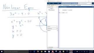 Solve Nonlinear Equations with MATLAB [upl. by Dnallor]