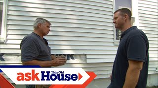 How to Replace Damaged Vinyl Siding  Ask This Old House [upl. by Suchta]