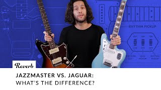 Fender Jazzmaster vs Jaguar Whats the Difference [upl. by Llertnek]