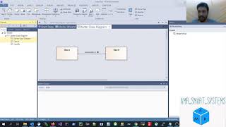 Auto Generate Class Diagram From Source Code Using Enterprise architect 15 [upl. by Ynttirb]