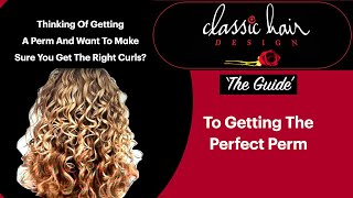 The Guide To Getting The Perfect Perm [upl. by Ynettirb]