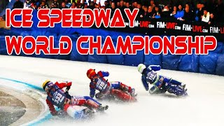 World Championship Gladiators WM Eisspeedway ICE Speedway Inzell  Schräglage EXTREM Eis [upl. by Odinevneib732]