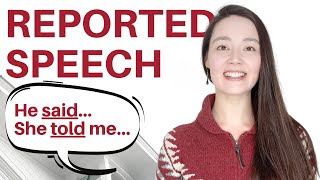 REPORTED SPEECH  INDIRECT SPEECH  DIRECT SPEECH  statements questions commands [upl. by Welles]