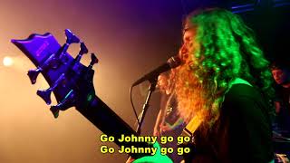 Live Rock Karaoke Band  Johnny B Goode Chuck Berry [upl. by Cyn]